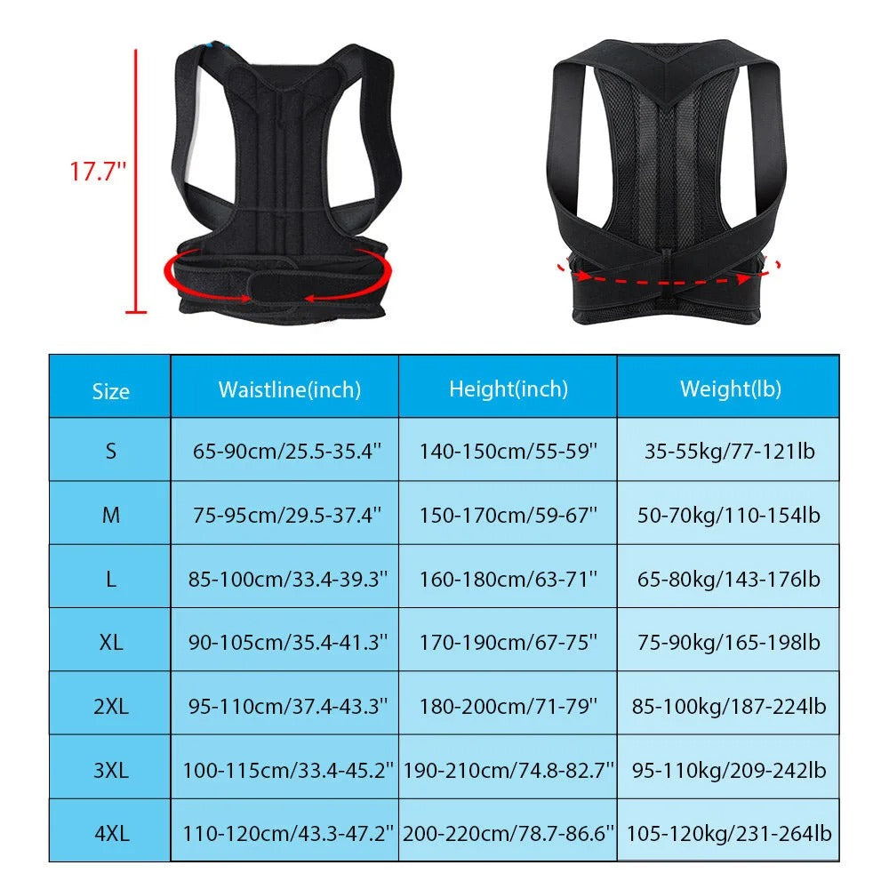 Posture Corrector & Shoulder Brace