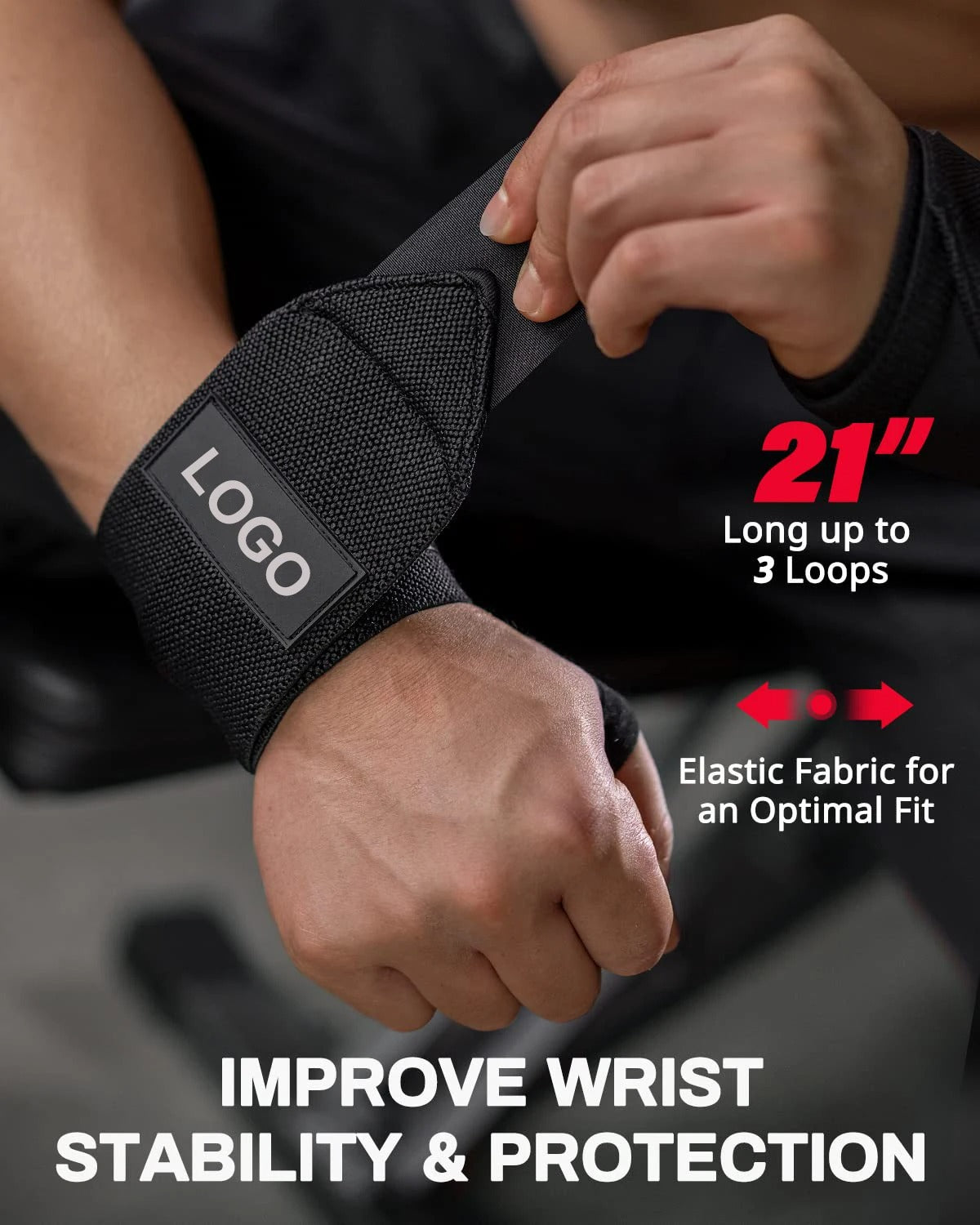 Weight Lifting Wrist Wraps