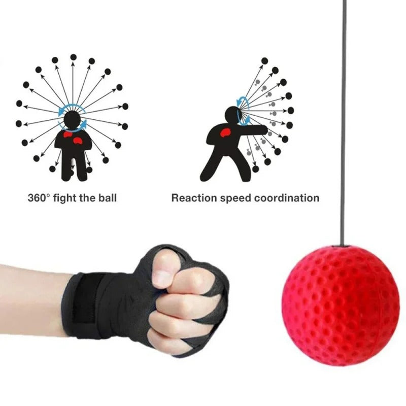 Head-mounted Punch ball